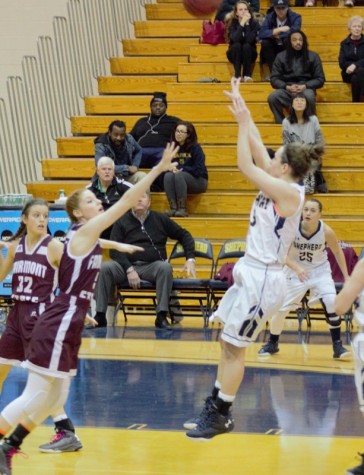 Morgan Arden shooting for two against FSU 