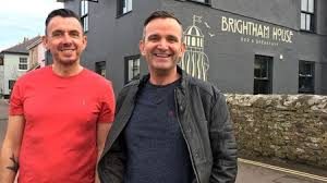 Owners of brightham house - scott browning and alistair veness