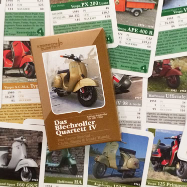 KERRESINHO - Quartett "Das Blechroller Quartett IV  Das Szene Special  Clubs, Shops & bunte Hunde"