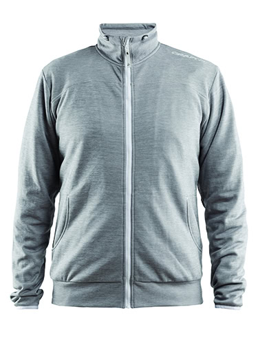 Comfortabel vrijetijdsjack voor heren van zacht