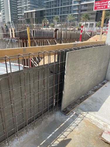 Heavy-Duty Concrete Formwork with Miura Board Panels