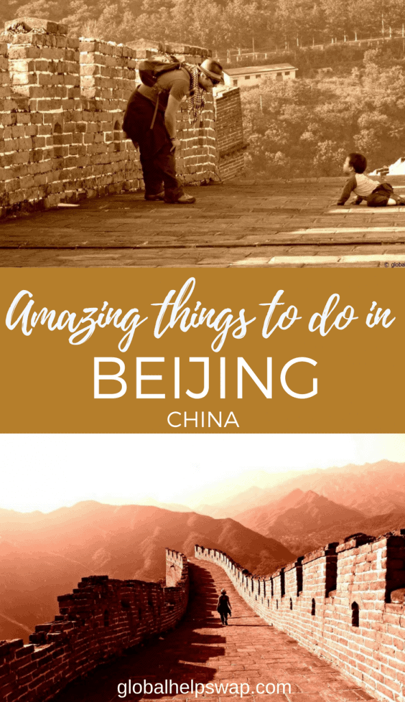 Things to do in Beijing, China. From eating in amazing restaurants to visiting the great wall of China. Add Hutongs, Tiananmen Square, The Forbidden City and cycling and you have one amazing city.