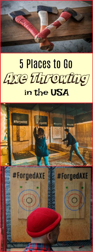 axe throwing photos
