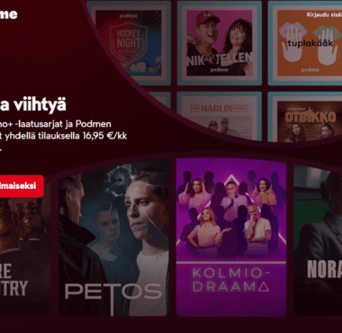 MTV Katsomo ja Podme yhdistävät voimansa