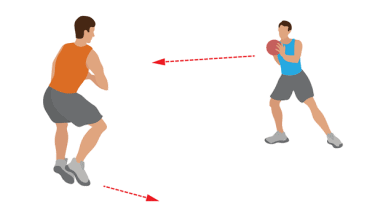 Side Shuffles with Medicine Ball