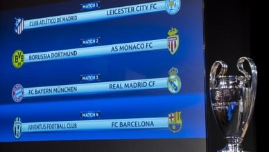 UEFA Champions League Quarter-Final Fixtures