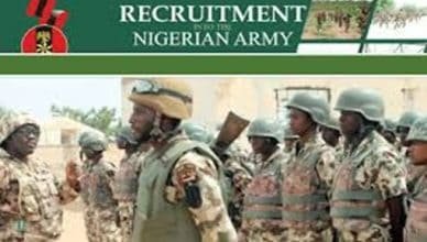 Nigerian Army 80RRI Shortlisted Candidates 2021/2022