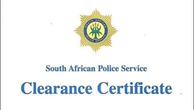 South African Police Clearance Certificate