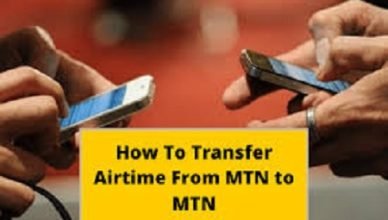 MTN Airtime Transfer Code - How to Send Credit