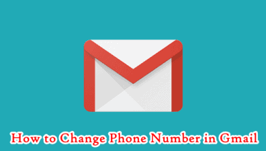 How to Change Phone Number in Gmail