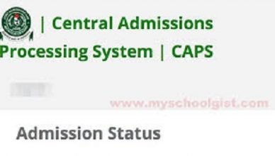 JAMB CAPS: See How to Accept/Reject Admission Offer