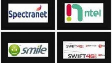 Data Balance on Spectranet Swift and Smile Networks.