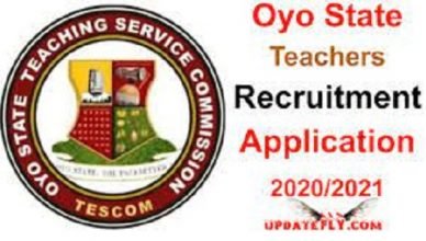 Oyo State TESCOM Recruitment Application Portal