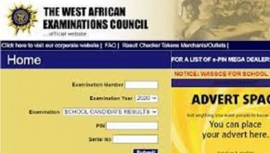 WAEC Result Checker - How To Check Result Status www.waecdirect.org