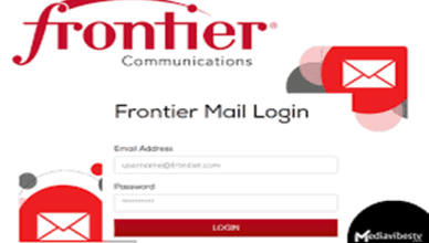 Frontier Login Page
