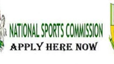National Sports Commission Recruitment Application Form Portal