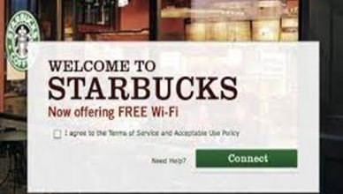 Wi-Fi In Starbucks Stores
