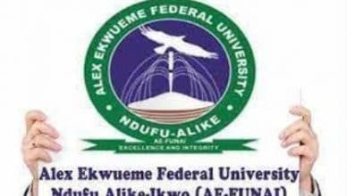 AE-FUNAI JUPEB Admission Form Application Process