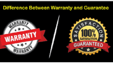 Notable Differences Between Warranty And Guarantee