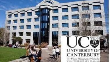 University of Canterbury Scholarship logo