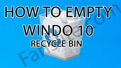 Empty Recycle Bin - How To Empty Your Recycle Bin On Schedule On Windows 10 (2 Effective Methods)