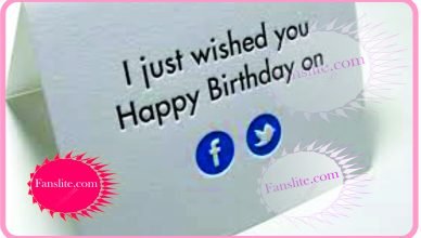 Facebook Birthday Card - Birthday Wishes Facebook