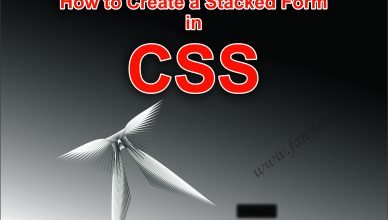 What is stacked form - How to Create a Stacked Form in CSS