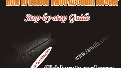 How to Delete Twoo Account forever