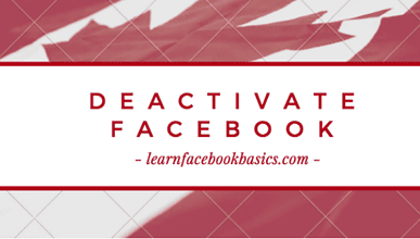 how to deactivate facebook messenger app