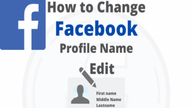 How to Change Edit Name On Facebook Profile