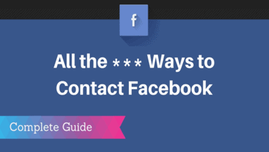 Online Facebook Customer Care
