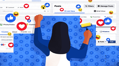 Delete Post On Facebook