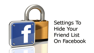 How to Hide Friend List Using Your FB App