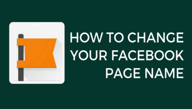 How To Change Your Facebook Page Name
