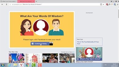 Facebook Quizzes App