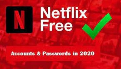 Free Account and Password for Netflix