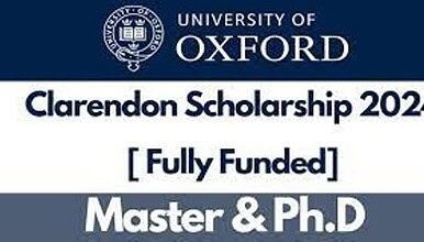 UK Clarendon Scholarship Oxford University 2024 Fully Funded