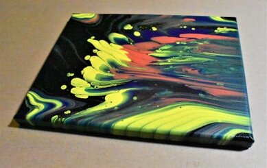 Day 30 Acrylic Pouring Color Theory Series