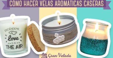 Cómo hacer velas aromáticas