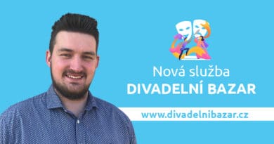 Divadelní bazar – nová služba pro divadelníky Nová služba - DivadelníBazar.cz - Tomáš Čivrný