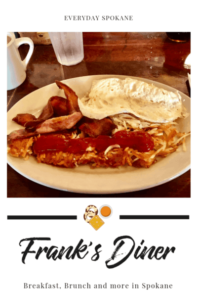 image of meat omelette at frank's diner