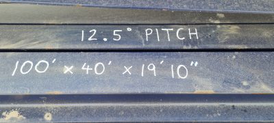 100ft x 40ft x 19ft 10inch Steel Frame Building - Image 3