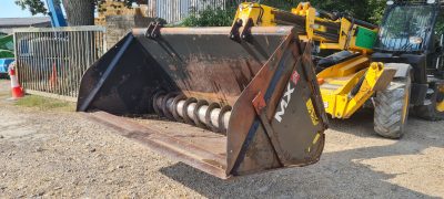 MX Auger Bucket for JCB Telehandler - Image 6
