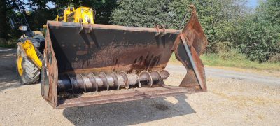 MX Auger Bucket for JCB Telehandler - Image 8