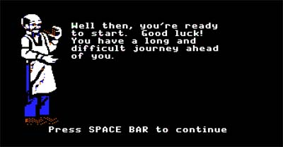oregontrail_longjourney Oregon Trail game good luck screen