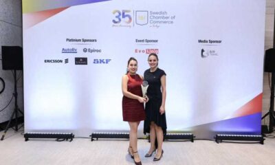 Systemair Türkiye, İsveç Ticaret Merkezi Derneği’nin 35. yıl kutlamasında “Sürdürülebilirlikte Paydaş Katılımı Ödülü”ne layık görüldü