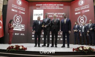 İhracatın Şampiyonları’nda Creavit’e çifte ödül!