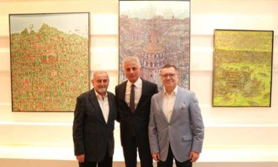 Devrim Erbil ve Akın Ekici’nin  “Ters Yüz İmgeler-Sanata İyi Bakın!” sergisi Galeri Deniz’de açıldı