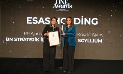 ESAS Holding, The ONE Awards kapsamında “Yılın İtibarlısı” seçildi