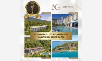 NG Hotels Avrupa’nın En İyi Lüks Otel Markası seçildi